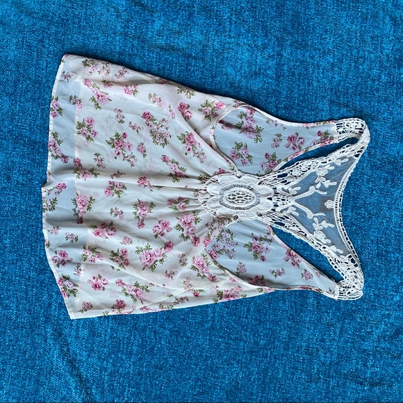 Boho Pink Tank Top - Picture 4 of 4